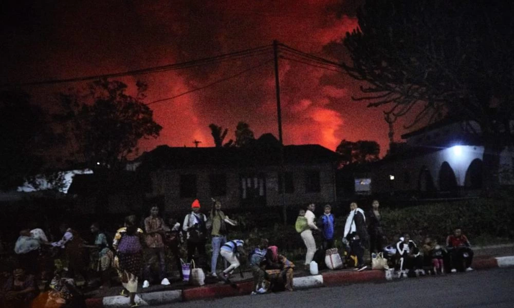 ΛΔ Κονγκό: Εξερράγη το ηφαίστειο- Η λάβα έφτασε στο αεροδρόμιο της Γκόμα